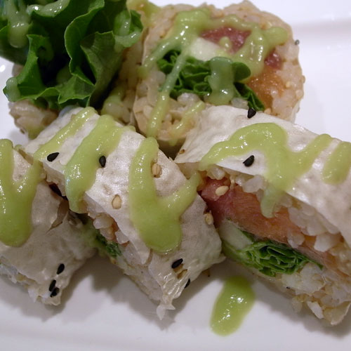 Mamemaki roll at Snappy Sushi