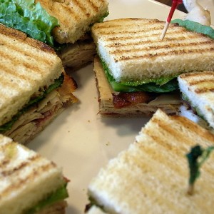 Turkey sandwich at Bread & Lily