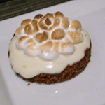 Bruce's dessert, I think it was key lime pie